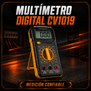 Multímetro Digital CV1019 con Pantalla LCD para Diagnóstico Eléctrico