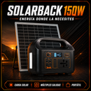 SolarBack 150W - Edición Limitada | Energía de Emergencia Portátil